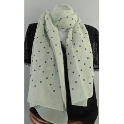 Foulard petit pois