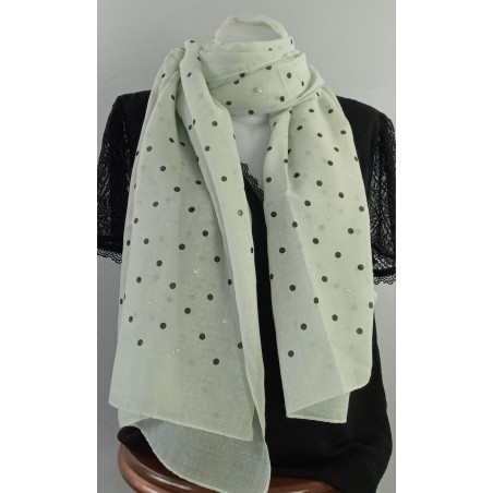 Foulard petit pois