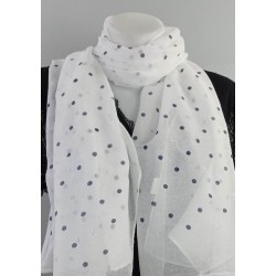 Foulard petit pois