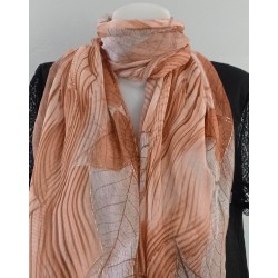 Foulard feuilles