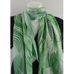 Foulard feuilles