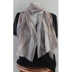 Foulard feuilles