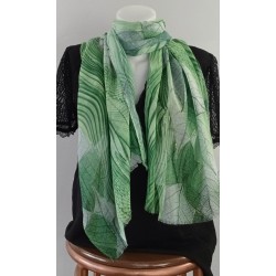 Foulard feuilles