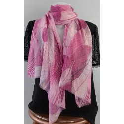 Foulard feuilles