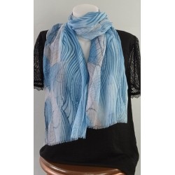 Foulard feuilles