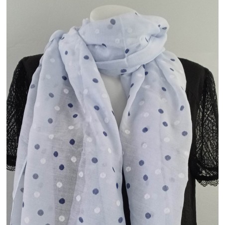 Foulard petit pois