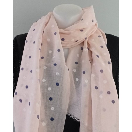 Foulard petit pois