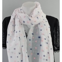 Foulard petit pois