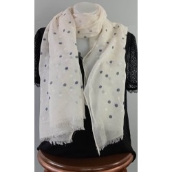 Foulard petit pois