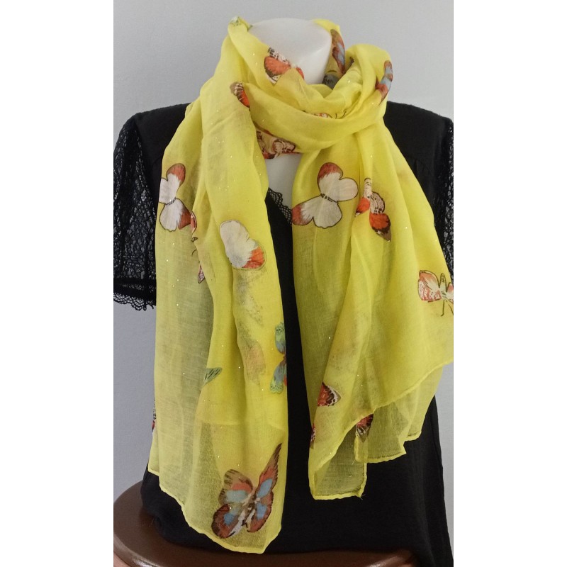 Foulard papillon