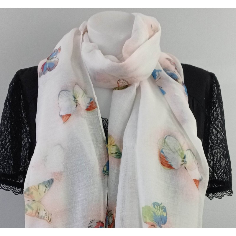 Foulard papillon