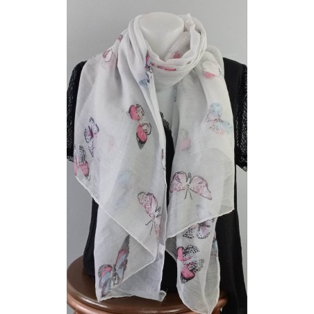 Foulard papillon