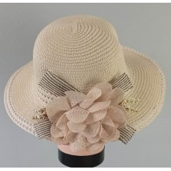 Chapeau fleurs