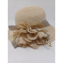 Chapeau fleurs