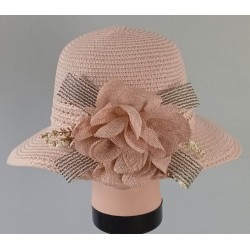 Chapeau fleurs