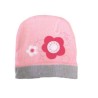 Bonnet enfant motif fleurs