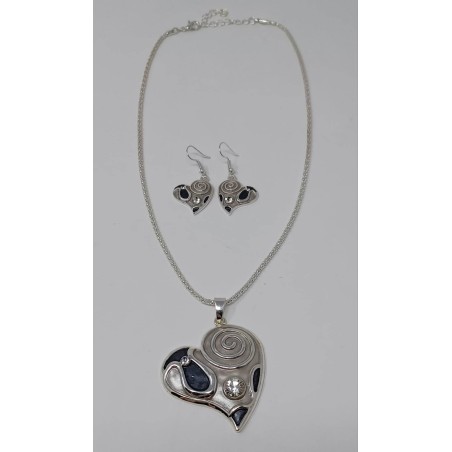 Ensemble Boucle d'oreille & Collier