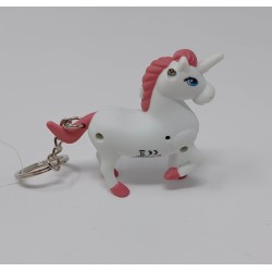 porte clé licorne Led et son