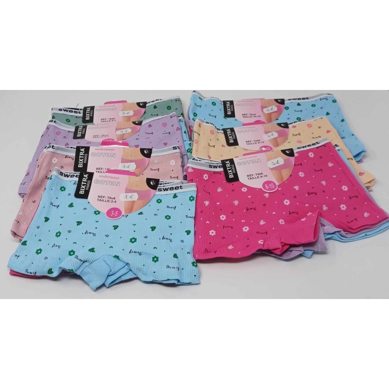 Lot de 3 Boxer fille