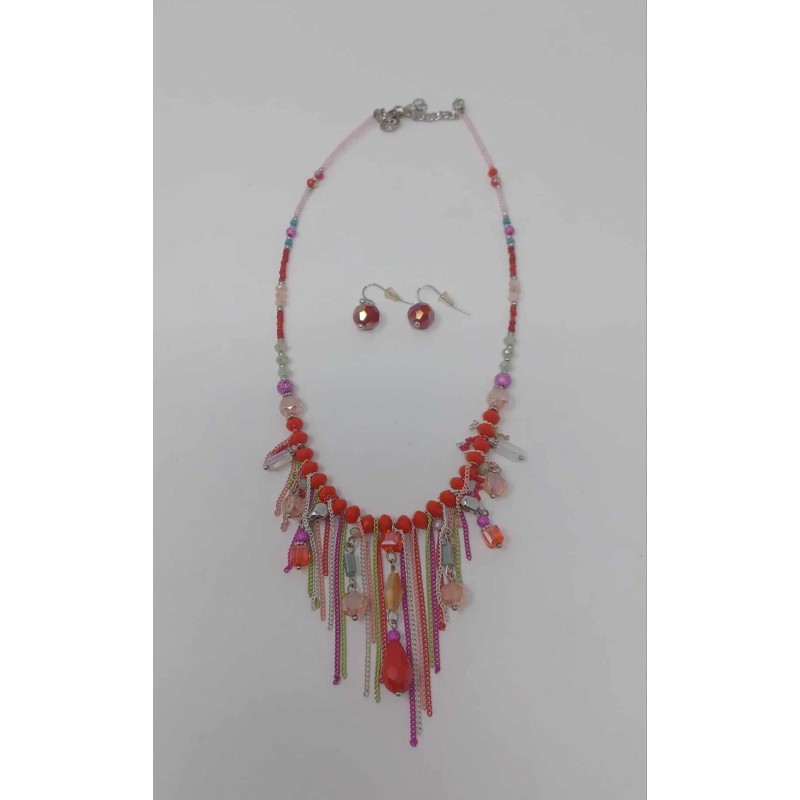 Ensemble Boucle d'oreille & Collier