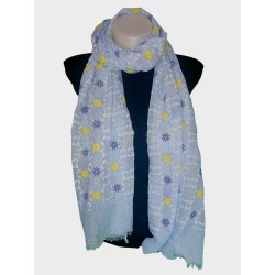 Foulard fleurs