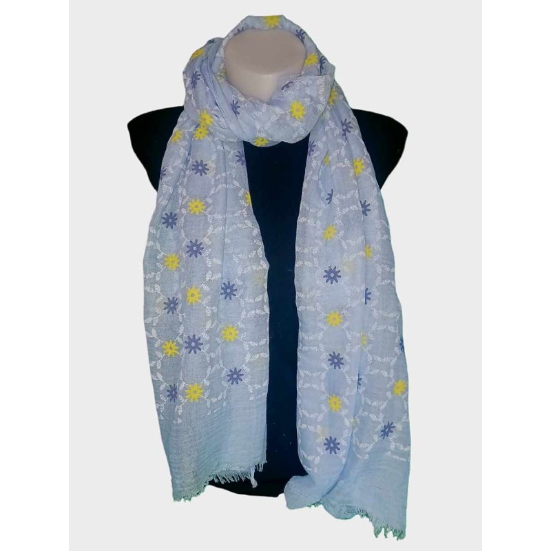 Foulard fleurs