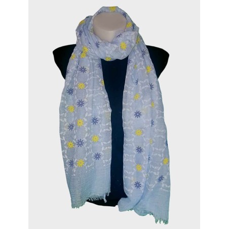 Foulard fleurs