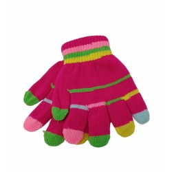 Gants multicolore