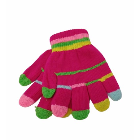 Gants multicolore