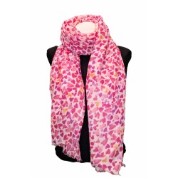 Foulard petit cœur