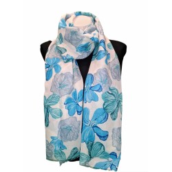 Foulard fleurs