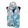 Foulard fleurs