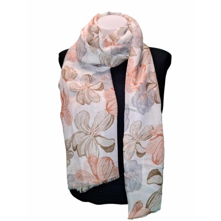 Foulard fleurs