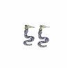 Boucle d'oreille serpent