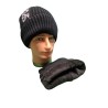 Ensemble Bonnet & tour de cou Homme